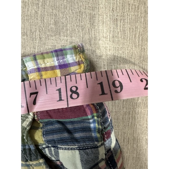J.Crew Men's Madras Field Shorts Size 36W Plaid Casual Summer Preppy - Picture 7 of 12